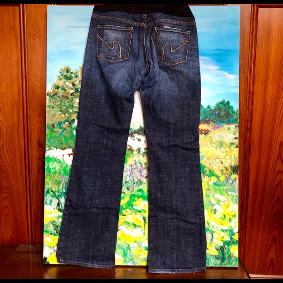 • Citizens of Humanity Boot Cut Maternity Jeans • - Picture 2 of 7